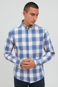 CASUAL FRIDAY CFAnton Herren Freizeithemd Hemd Langarmhemd mit klassischem Hemdkragen Knopfleiste hochwertige Baumwoll-Qualität