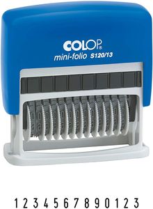 COLOP Ziffernstempel Mini Dater S120/13 13-stellig