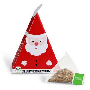 English Tea Shop - Glühwein Gewürz "Santa Claus", BIO, 1 Pyramidenbeutel (zur einfachen Zubereitung von Glühwein)