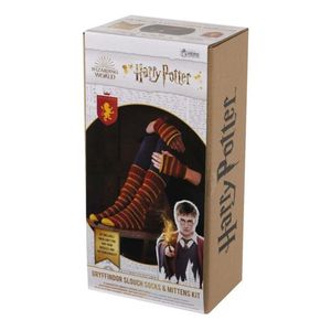 Eaglemoss Publications Ltd. Harry Potter Strick Set Haussocken und Fäustlinge Gryffindor
