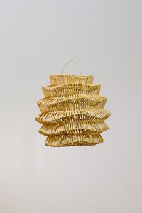 Lampenschirm Cali aus Rattan 50 x 40 x 50 cm