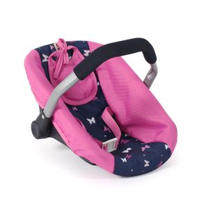 Chic 2000 Puppen-Autositz in Butterfly navy-pink 708-33