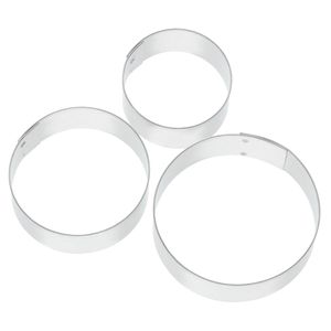 Original Kaiser Terrassen-Ausstechform-Set 3-teilig Ring