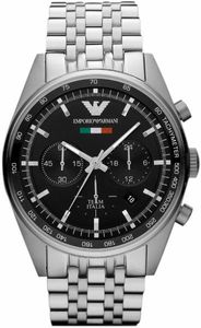 Emporio Armani Herren Armband Chronograph Uhr Tazio Italia AR5983