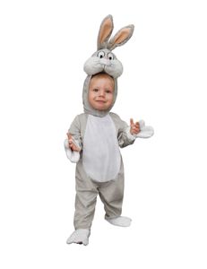 kostüm Bugs BunnyJunior Baumwolle grau Größe 86