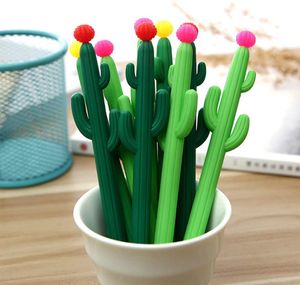 Kugelschreiber, Kaktus-Form, 0,5 mm, Gel-Tintenroller, für Schule, Zuhause, Büro, 30 Stück