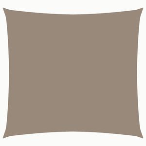 vidaXL Sonnensegel Oxford-Gewebe Quadratisch 3x3 m Taupe