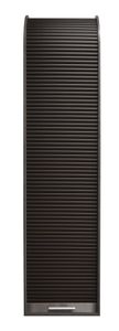 Rollladenschrank - Graphit Nachbildung - 46 x 192 cm - 3 Einlegeböden