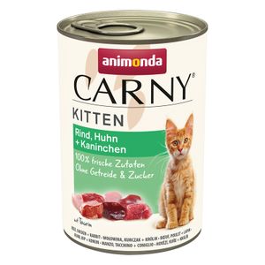 Animonda Carny Kitten Rind, Huhn & Kaninchen - 400g