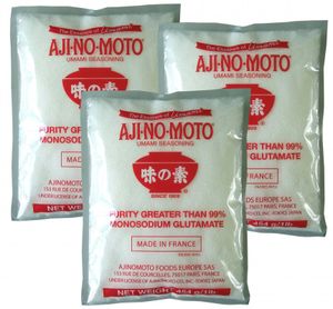 3er-Pack  AJI-NO-MOTO Mononatrium Glutamat (3x 454g) | Geschmacksverstärker E621