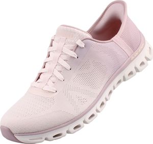 Skechers Slip-Ins Glide Step Excite - damskie buty sportowe w kolorze różowym