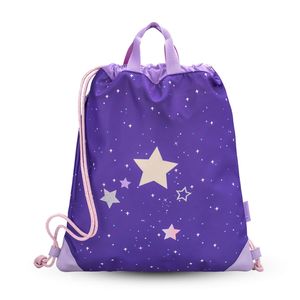 Belmil Sporttasche für Mädchen Für die Schule, Reisen und Freizeitaktivitäten geeignet/sonstige Muster/Lila, Fliederfarben ( 337-1/P Dahlia)