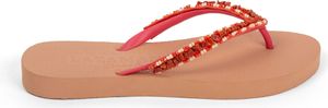 Lazamani Palma Beach Damen Flip Flops Coral Größe 39/40