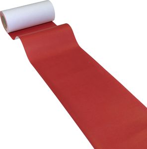 50m x 0,20m JUNOPAX® Papier Tischband rot