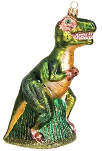 Christbaumschmuck Figuren Dinosaurier, Auswahl:Tyrannosaurus T.Rex 15cm