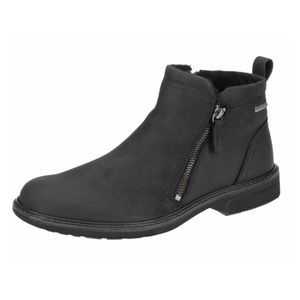 Pánské kotníkové boty Ecco s podšívkou černé barvy