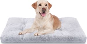 Hundebett Hunde Waschbar rutschfeste Unterseite, Flauschig Hundekissen Hundematte für große,XXL,122x75cm