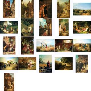 Kunstkarten-Komplett-Set Carl Spitzweg