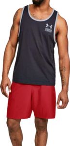Pánske šortky UNDER ARMOUR Woven Graphic Wordmark Short Red Červená S