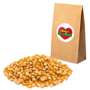 Bite&Delight Popcorn-Mais 25 kg – Perfekt für frisches, knuspriges Popcorn, hochwertige Qualität, ideal für Heimkino & Snacks