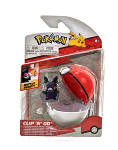 Pokémon - Clip'n Go Set Wave 10, Charakter :Morpeko (Hangry) + Pokéball