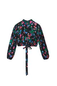 DESIGUAL Bluse Damen Viskose Schwarz GR71473 - Größe: M