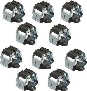 ONVAYA® Gerätehalter Klemmfix Wandhalter aus Federstahl 10er Set