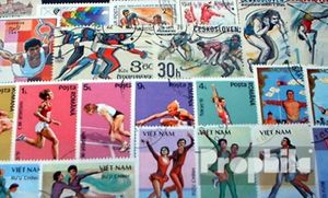 Briefmarken Motive 150 verschiedene Sport Marken