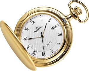 Dugena Taschenuhr mit Kette 4288033-1 Savonette vergoldet