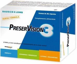 Bausch+lomb Preservision Packung mit 3 Monaten 180 Kapseln Bausch+lomb Preservision Packung mit 3 Monaten 180 Kapseln