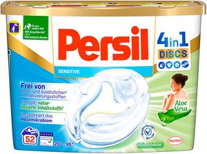 Persil Sensitive 4in1 Discs 52 Waschladungen Sensitiv Waschmittel für Allergiker