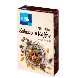 Müsli Knusper Schoko & Kaffee 500 g von Kölln