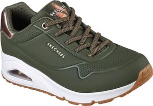 Skecher Street Uno - Shimmer Away Damen Sneaker 15196 OLV Olive , Schuhgröße:38 EU