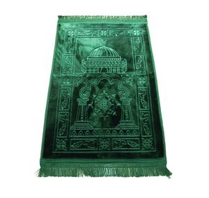 Modlitební kobereček s měkkým polstrováním Seccade 80 X 120 cm - zelený