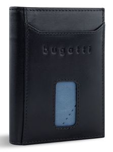 bugatti Geldbörse Secure Slim Herren, Damen 022161 schwarz