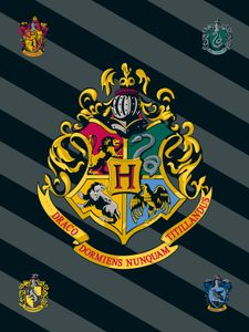 JFABRICS Harry Potter Wappen Hogwarts Decke