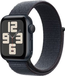 Apple Watch SE GPS 40mm Midnight Aluminium Case with Ink Sport Loop