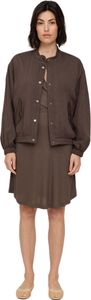 Mazine Short Blouson Jacket - Damen Blouson, Größe:M, Mazine_Farbe:olive brown