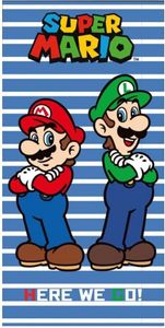 Carbotex SUPER MARIO Strandtuch Badetuch Duschtuch 70x140cm SMARIO230615 Carbotex SUPER MARIO Strandtuch Badetuch Duschtuch 70x140cm SMARIO230615