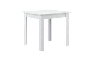 VALENT jedálenský stôl 80x80 biele drevo