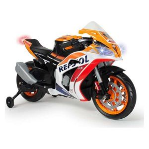 Injusa motocykl Repsol12V oranžová/bílá