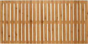 Koupelnová předložka BAMBUS, bambusová, 100 x 50 cm, WENKO