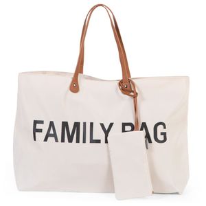 CHILDHOME taška na plienky Family Bag Grey White