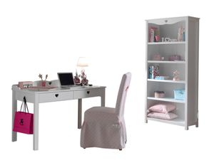 Amori Schreibtisch / Kinderzimmer Set Weiß