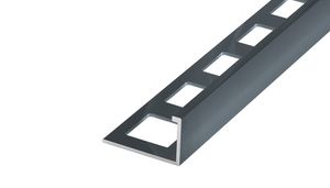 SP3 ukončovacia lišta L ACARA, PREMIUM, hliník lakovaný antracit matný, 11 mm, 2,5 m