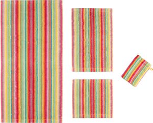 Cawö Home Handtuch Life Style Streifen 7008 Multicolor - 25 Frotte bunt modern, Größe:Gästetuch 30 x 50 cm