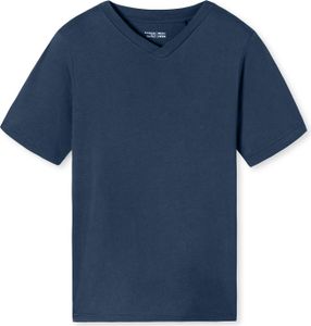 Schiesser Herren T-Shirt V-Ausschnitt royal 58