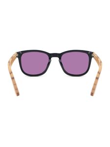 Wave Hawaii Acetat holzsonnenbrille uni UV400 schwarz/blau