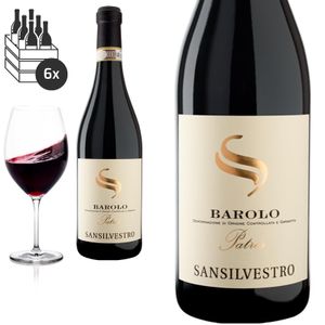 6er Karton 2016 Barolo Patres von San Silvestro Sartirano - Rotwein