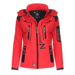 Geographical Norway Damen Softshell Jacke G-TANSY - CORAL - XXL